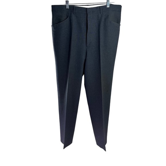 Mens J.M. Haggar Dark Grey Premium Stretch Suit Jacket Large and Pants 36x31 - Picture 3 of 9